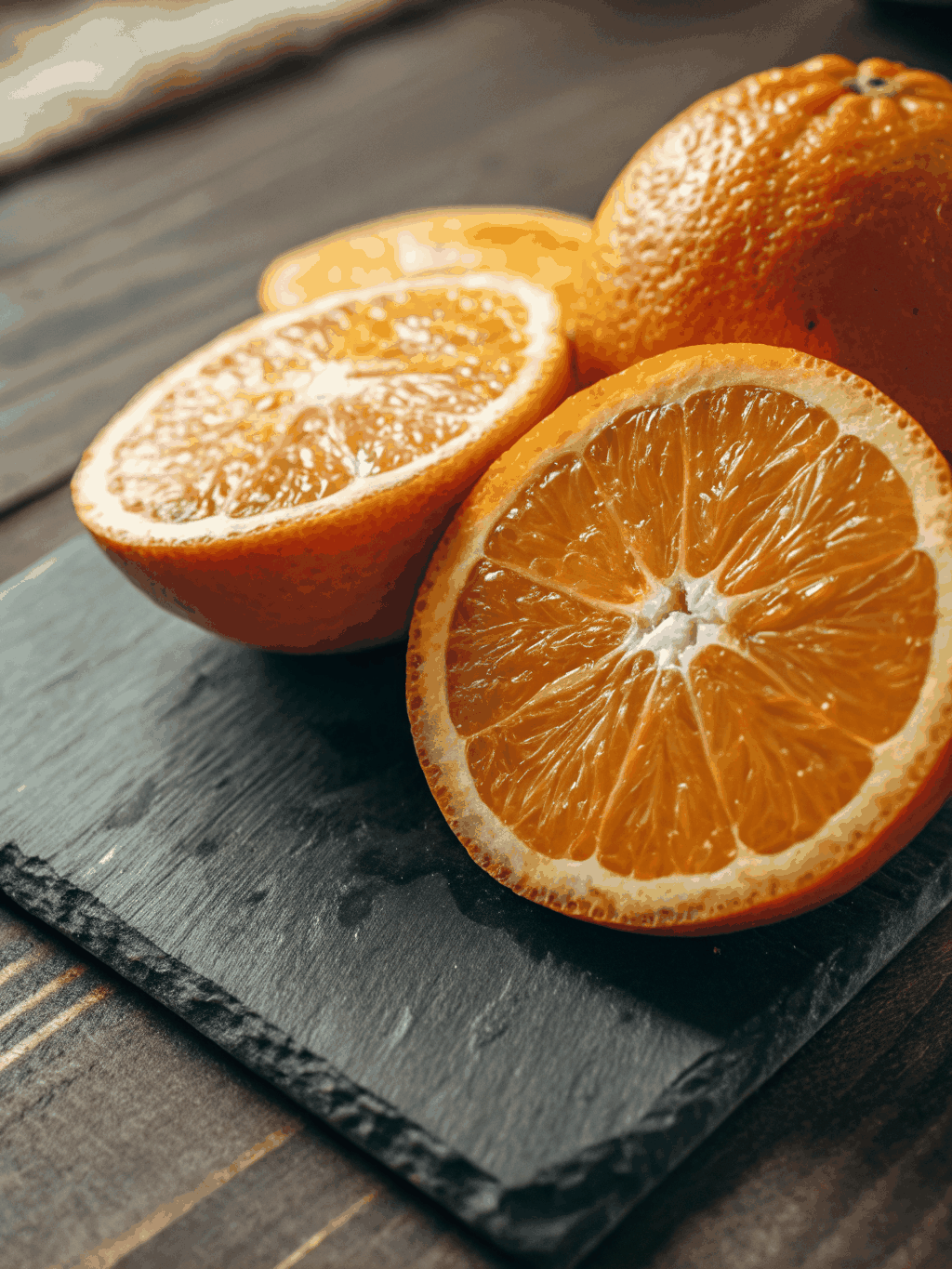 Sun-ripened Valencia oranges: anatomy of a juicy citrus
